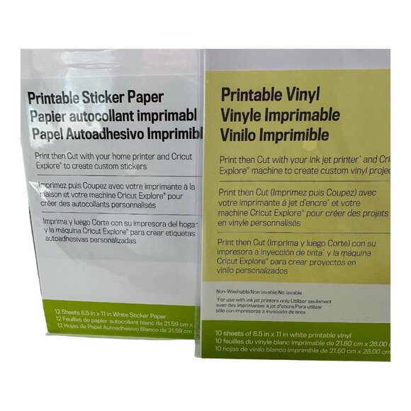 Cricut Lot Vinyl Iron On Printable Sticker Scoring Tool Variety Mats Bundle Gift - Picture 8 of 11